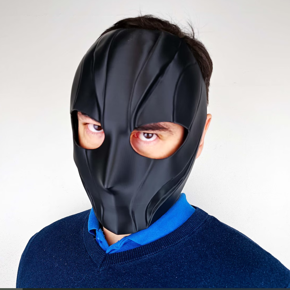 Black Full-Face Mask 135