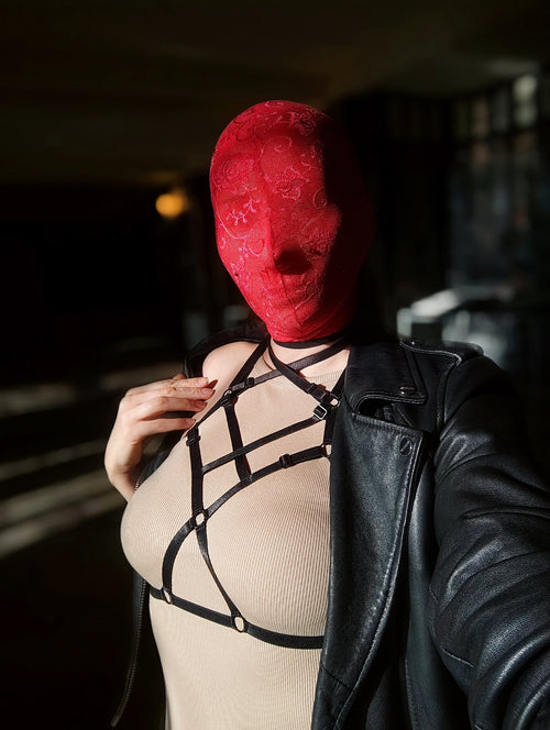 Adjustable Chest Harness Lingerie 8