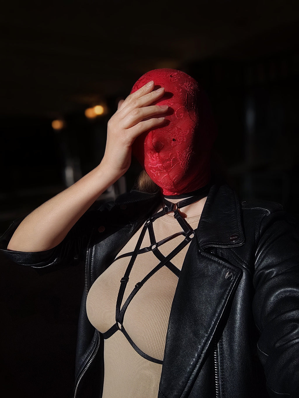 Adjustable Chest Harness Lingerie 6