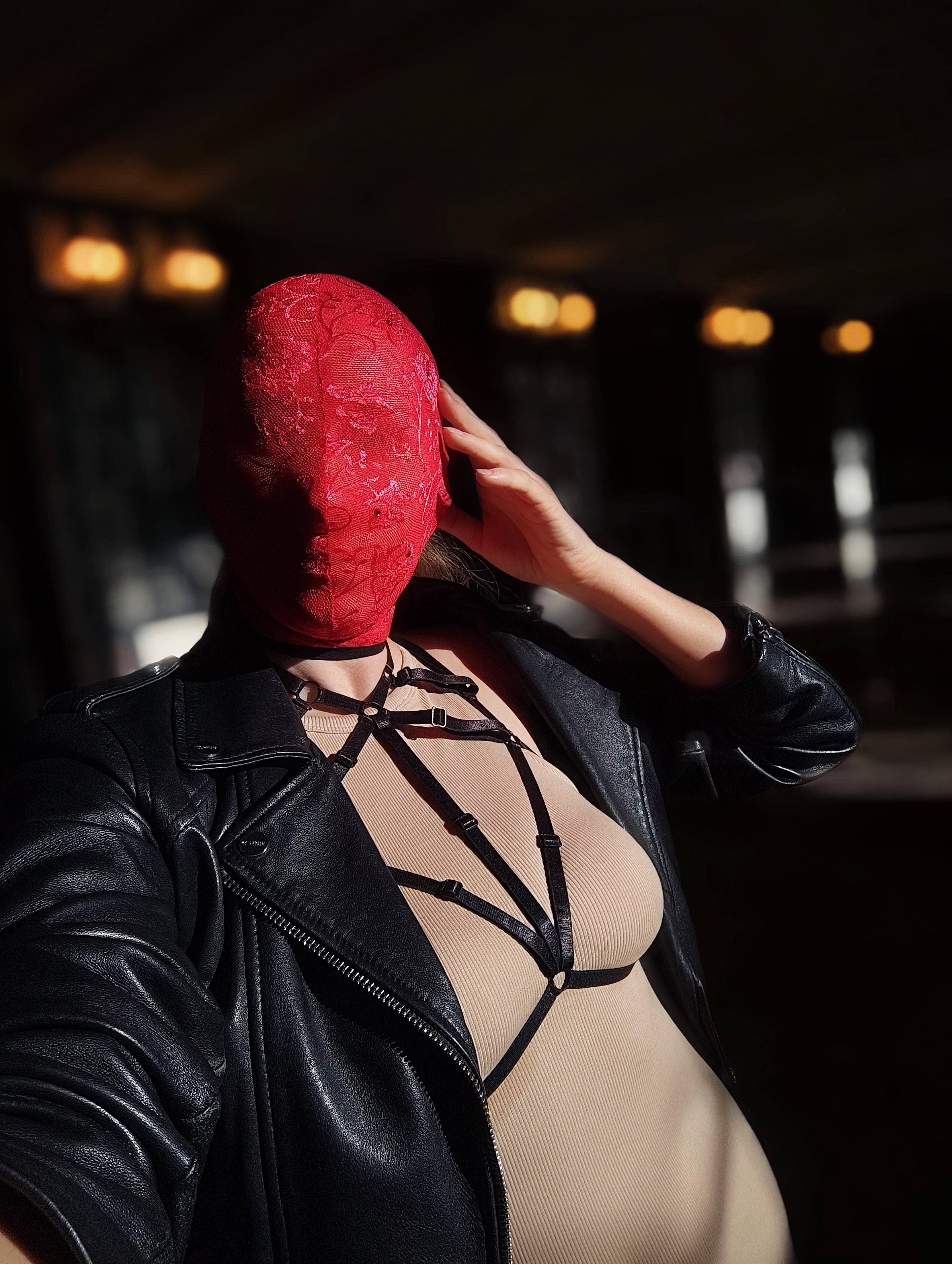 Adjustable Chest Harness Lingerie 4