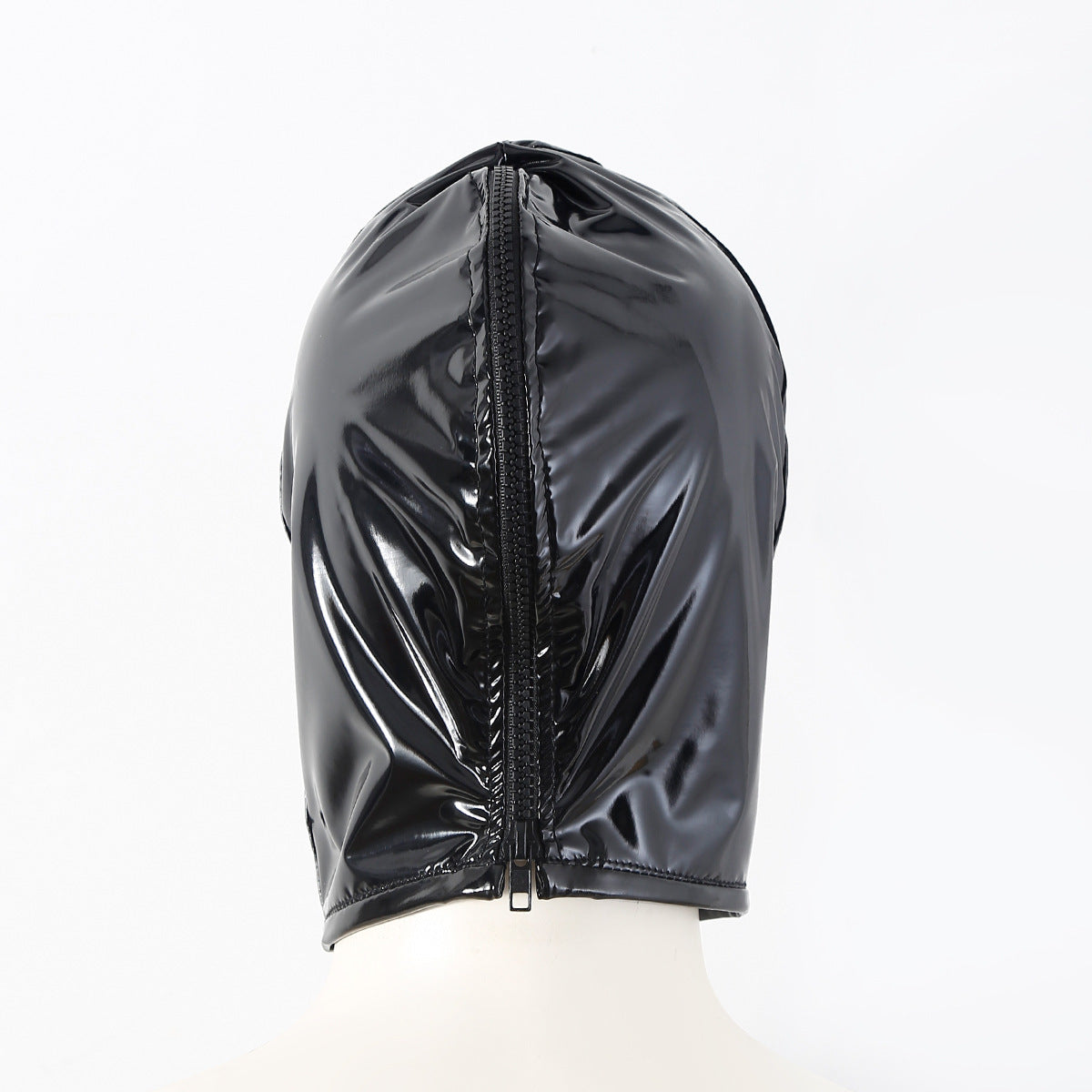 Patent Leather Full-Face Mask 90