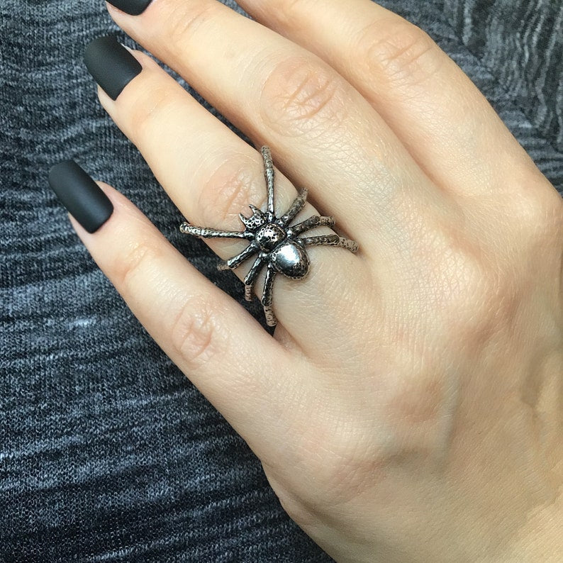 Gothic Spider Ring