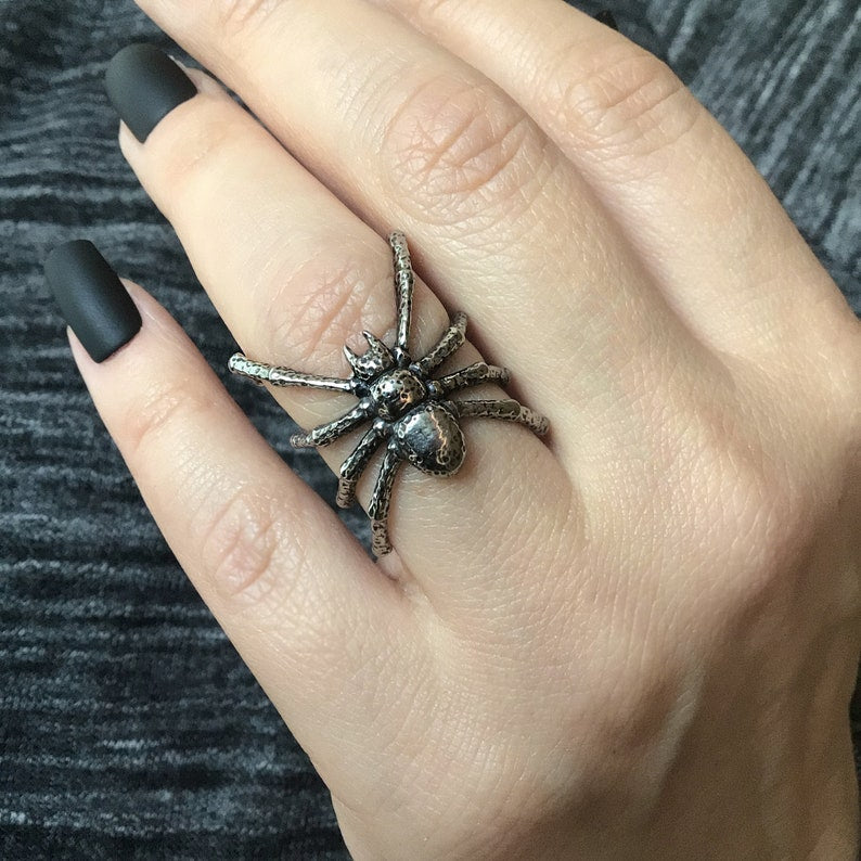 Gothic Spider Ring