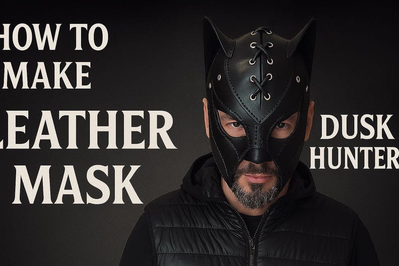 Dusk Hunter Leather Mask 143