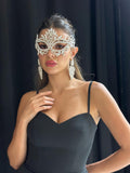 Crystal-Encrusted Eye Mask 151
