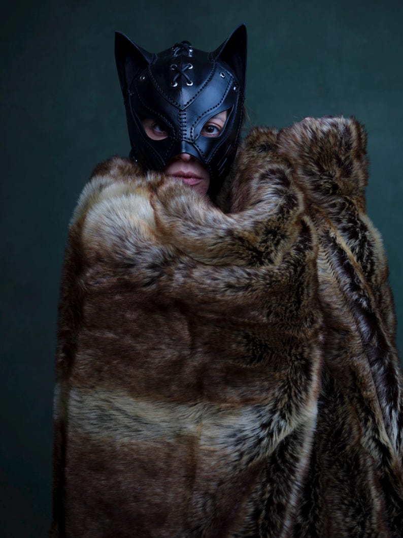 Dusk Hunter Leather Mask 143