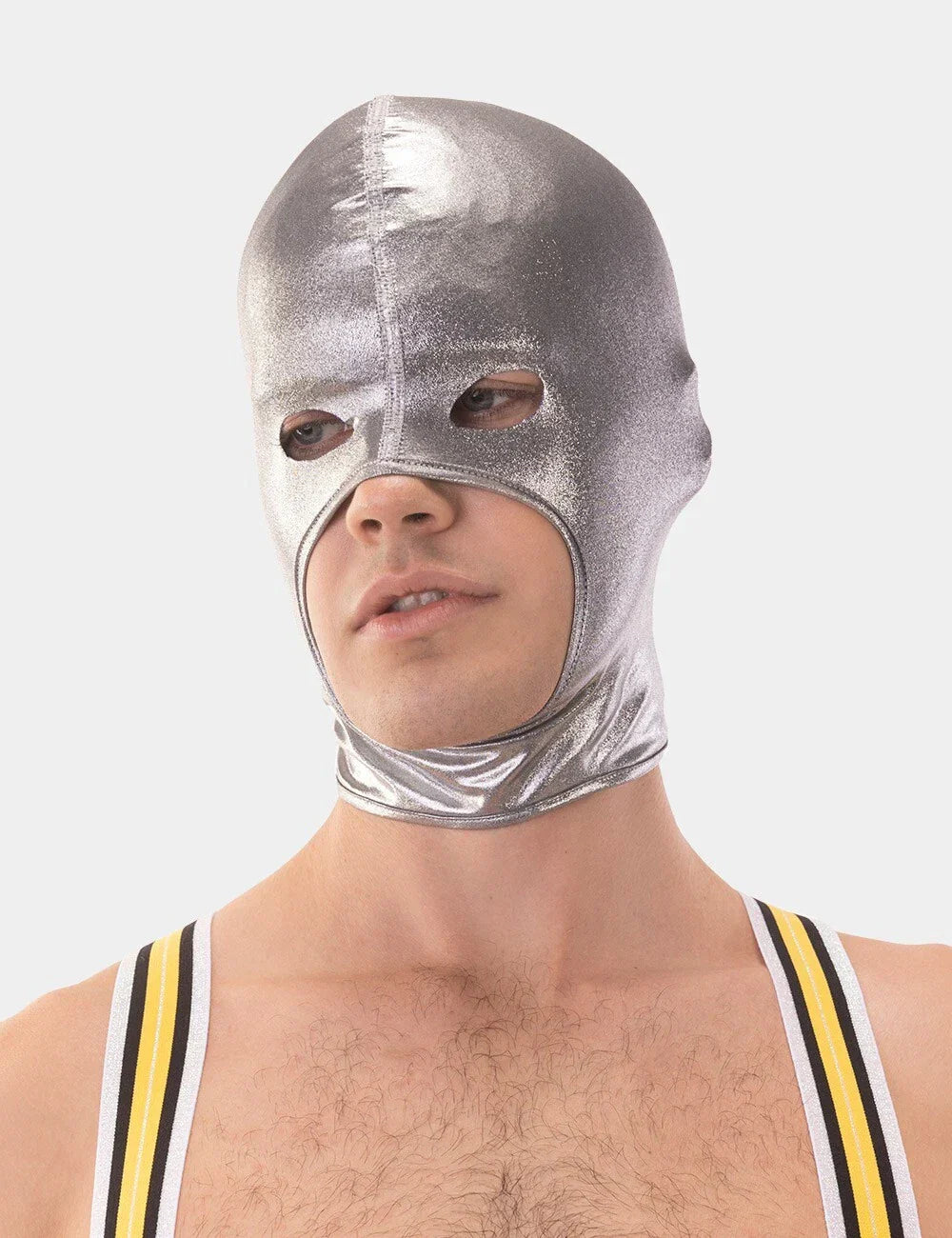 Glossy Mask Hood Cru (Silver & Gold) 101